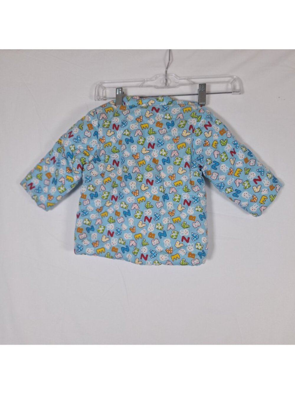 Kids Alphabet Rabbit Puff Coat Handmade - Picture 2 of 5